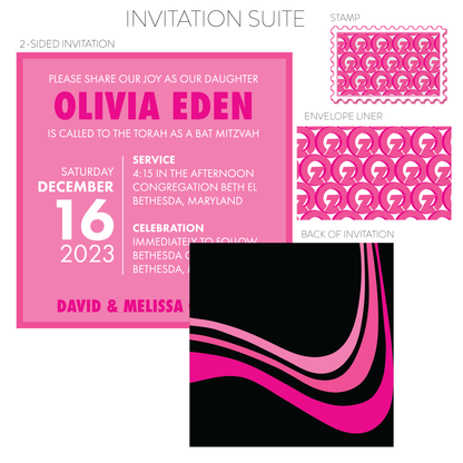 2-SIDED DIGITAL INVITATION/SAVE THE DATE