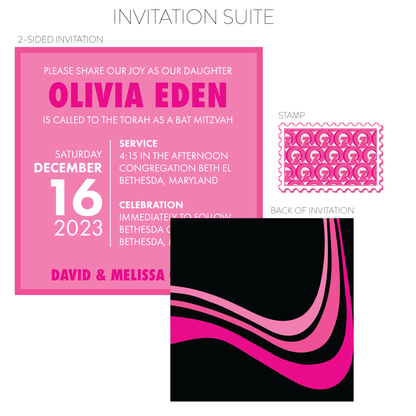 2-SIDED DIGITAL INVITATION/SAVE THE DATE