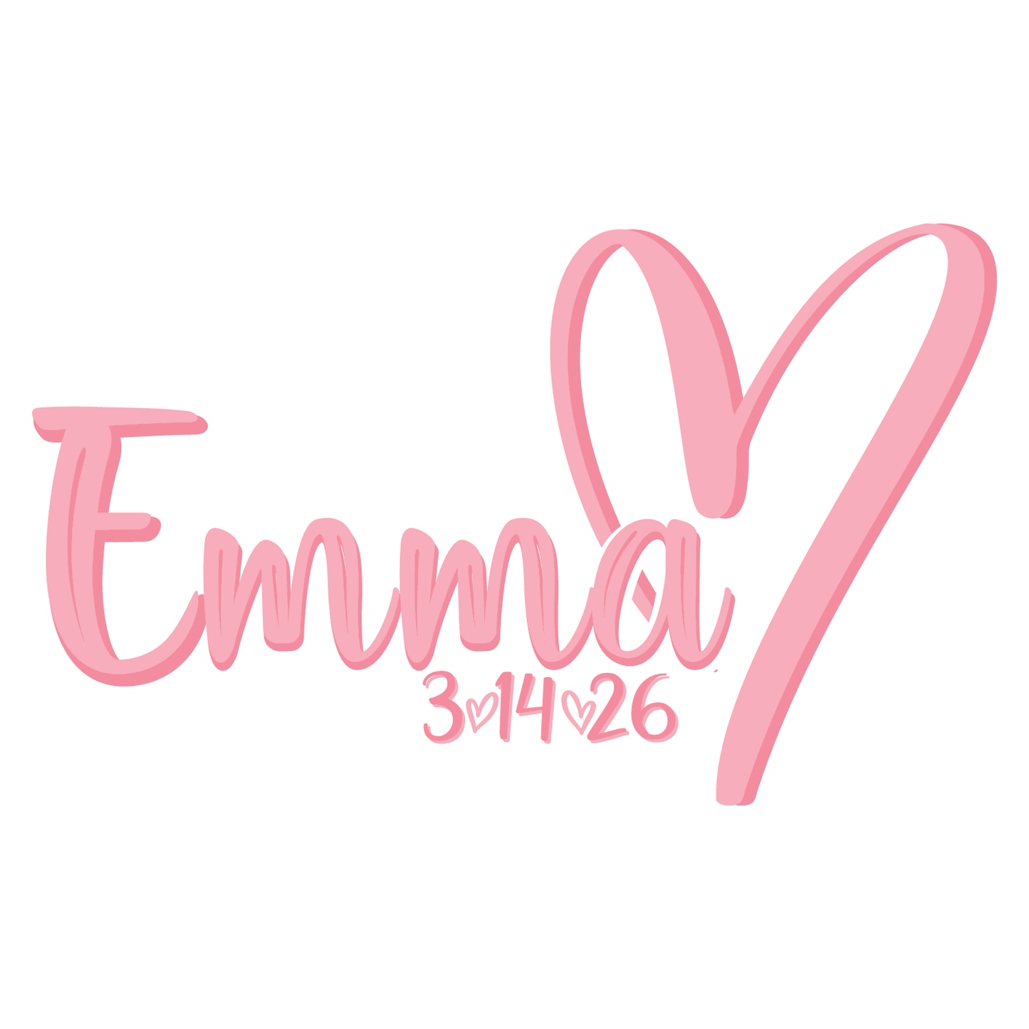 Shock to the Heart Bat Mitzvah Logo Design