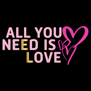 portfolioimg_All You Need Is Love Heart Bat Mitzvah Logo Design