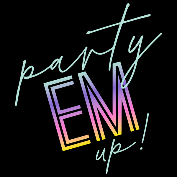 portfolioimg_party EM up Bat Mitzvah Logo Design