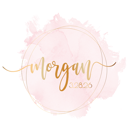 Clean Water - Watercolor Bat Mitzvah Logo
