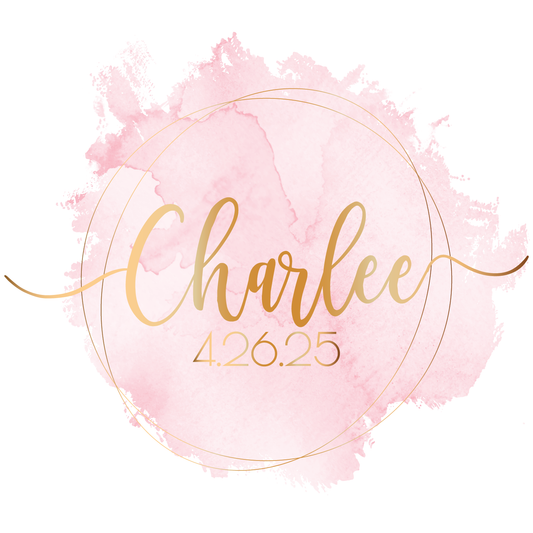 Clean Water - Watercolor Bat Mitzvah Logo