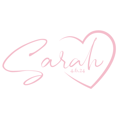 Happy Heart Bat Mitzvah Logo Design