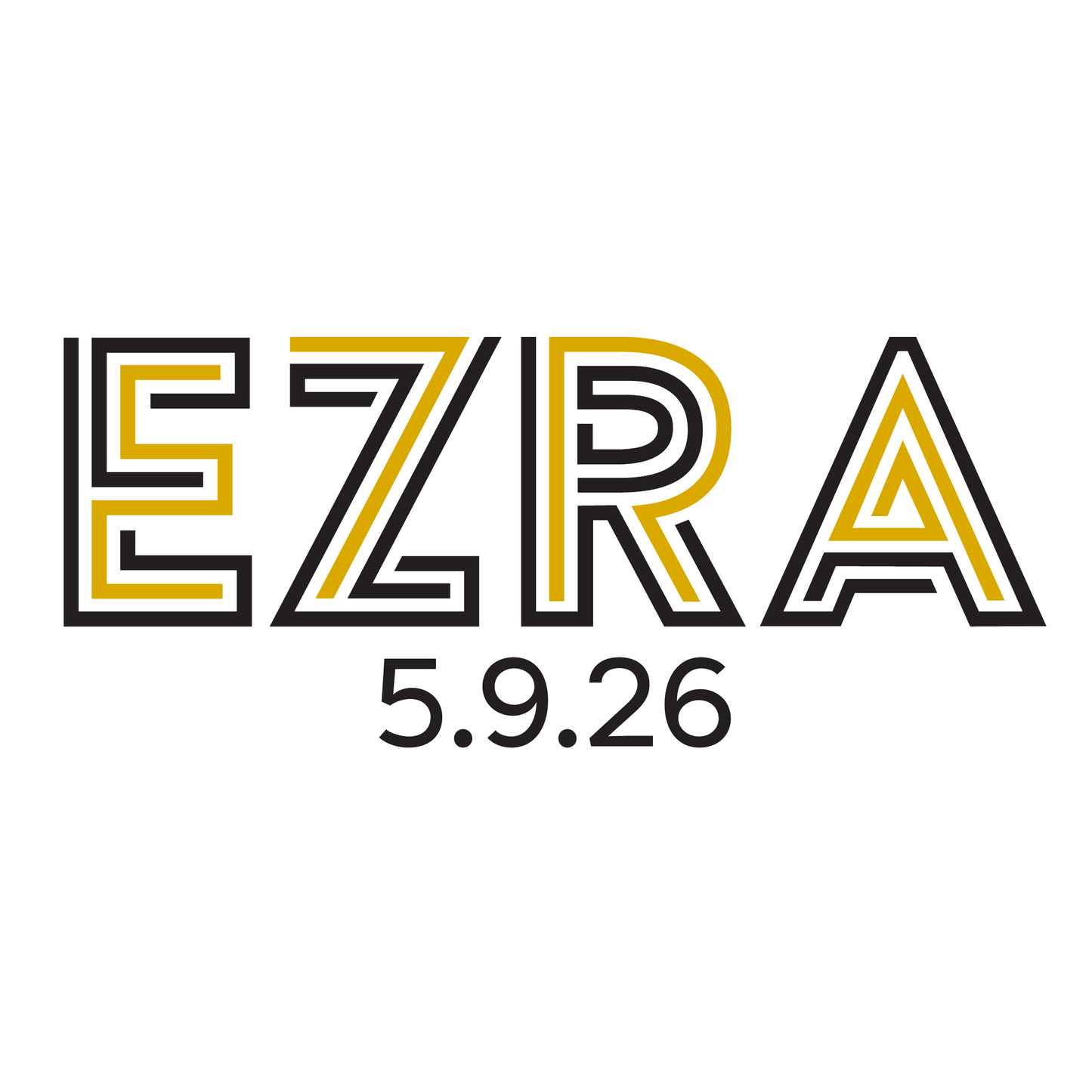 Far Out Bar and Bat Mitzvah Logo Design