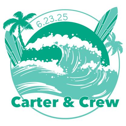 Beach This Way - Surf Bar and Bat Mitzvah Logo
