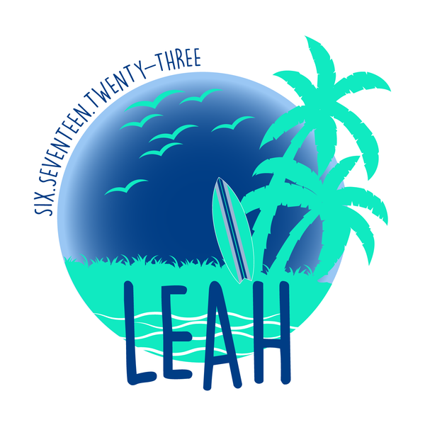 Beach Bat Mitzvah Logo Design
