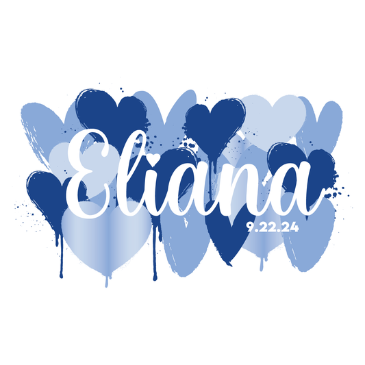 Love Is Heart Bat Mitzvah Logo Design