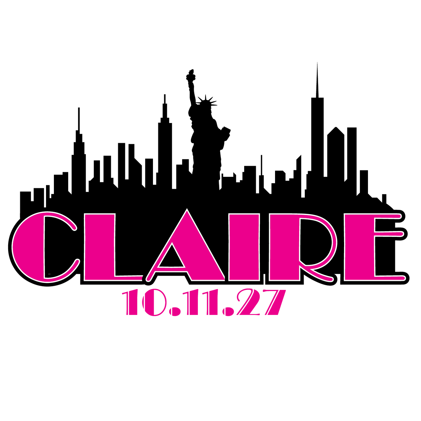 Broadway Bound Bar and Bat Mitzvah Logo Design