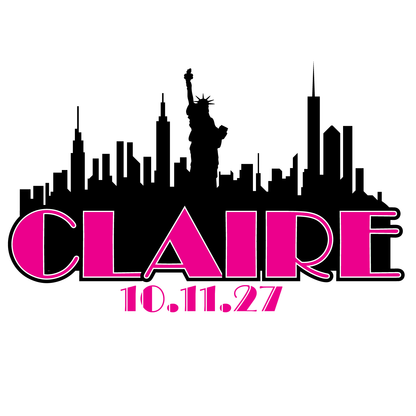 Broadway Bound Bar and Bat Mitzvah Logo Design