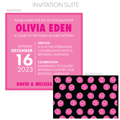 1-SIDED DIGITAL INVITATION/SAVE THE DATE
