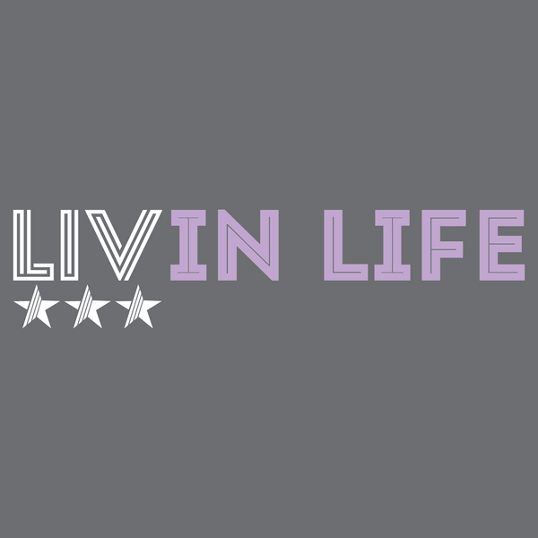 Livin Life Custom Bat Mitzvah Logo Design