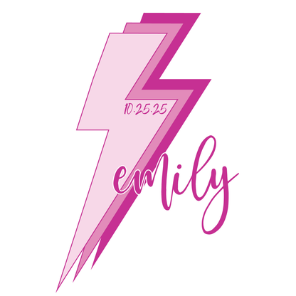 Three Bolts Bat Mitzvah Logo Design