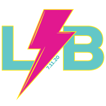 Lightening Bolt Bat Mitzvah Logo
