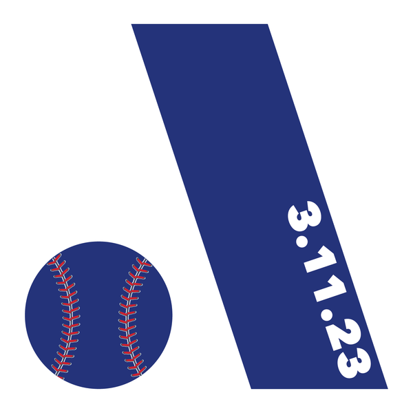 Custom Baseball Bar Mitzvah Logo Design