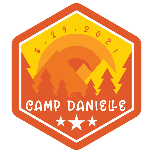 Camp Bat Mitzvah Logo Design