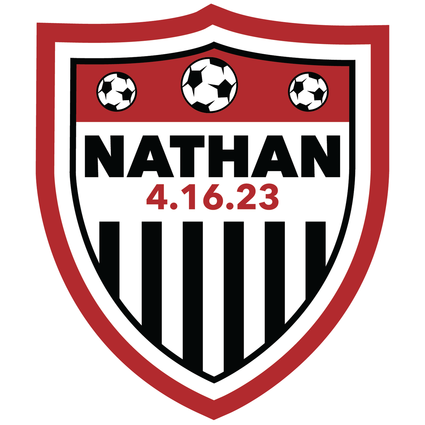 Club Badge - Soccer Bar and Bat Mitzvah Logo