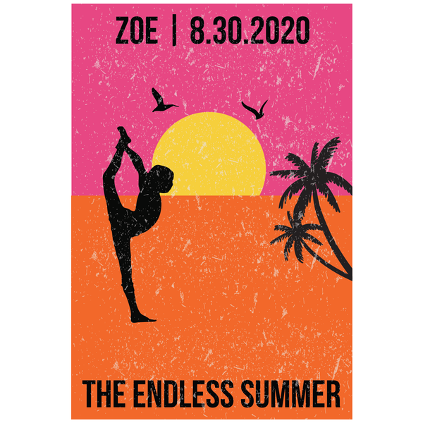 Endless Summer Bat Mitzvah Logo