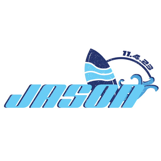 Into the Blue Surf Beach Bar and Bat Mitzvah Logo