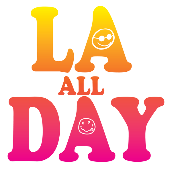 LA all day Smiley B'not Mitzvah Logo