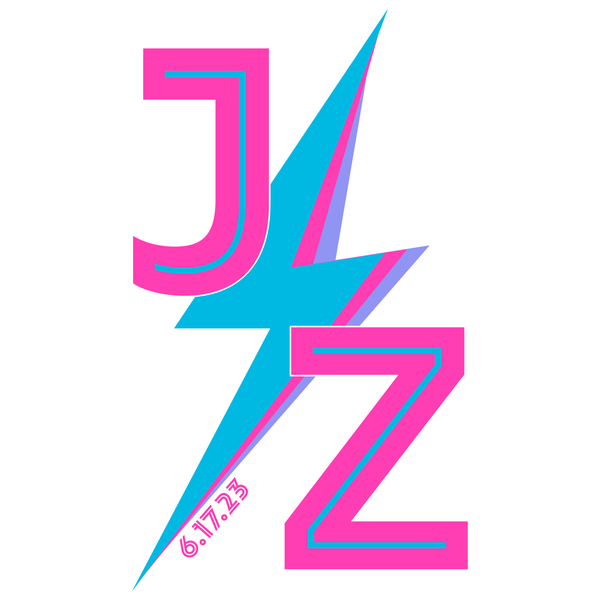Lightning Bolt Bat Mitzvah Logo Design