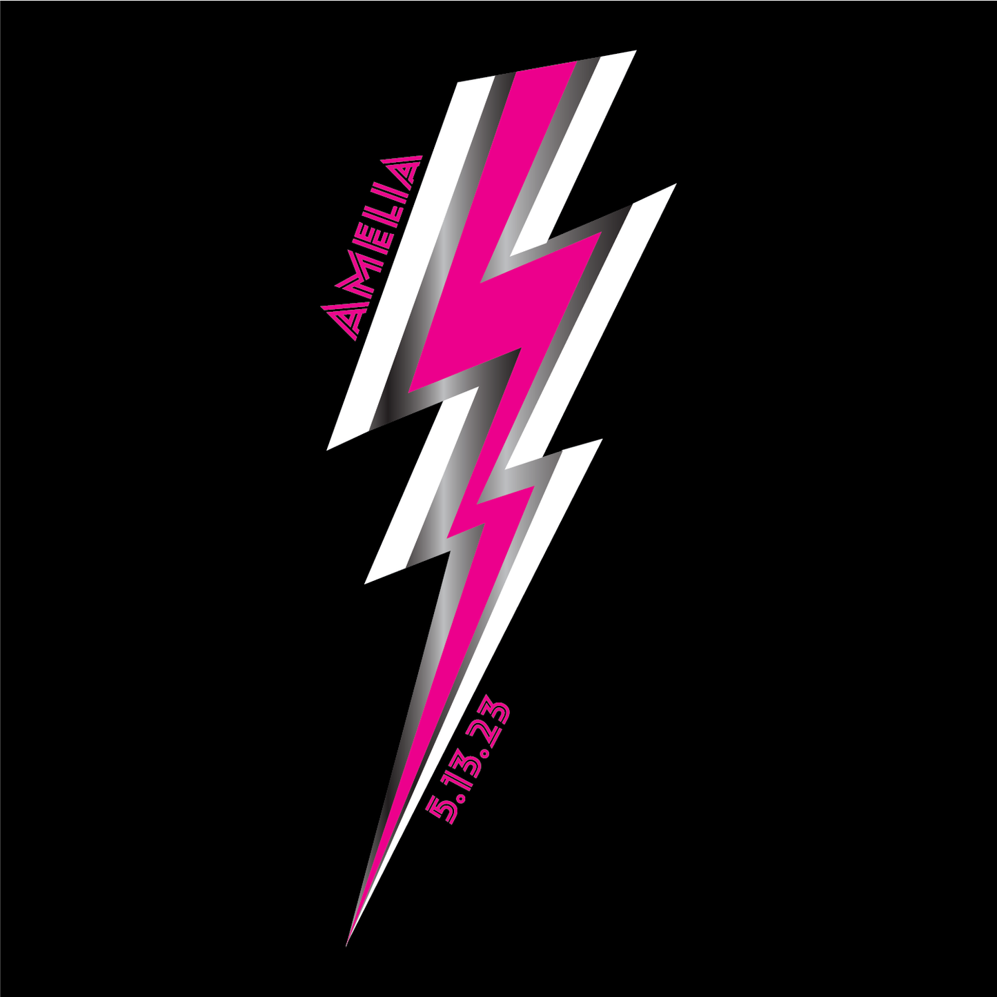 Bolt - Lightning Bat Mitzvah Logo