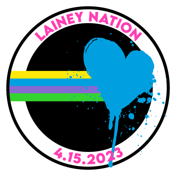 Lainey Nation Bat Mitzvah Logo Design