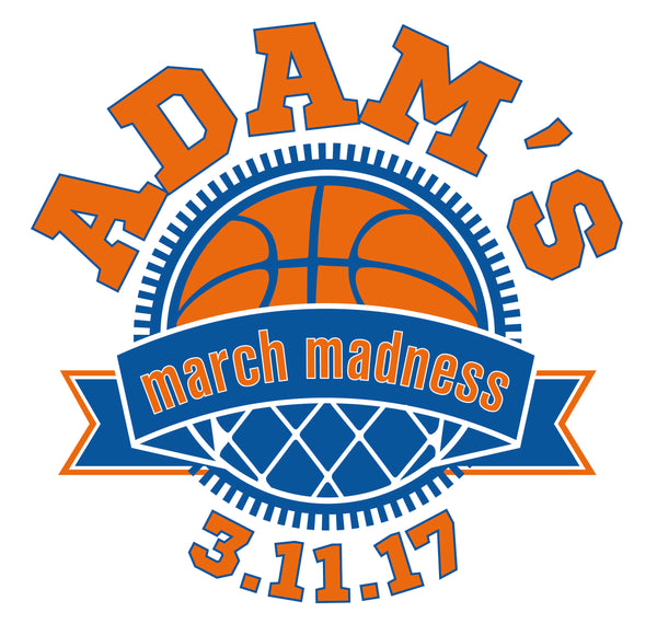 March Madness Bar Mitzvah Logo Design