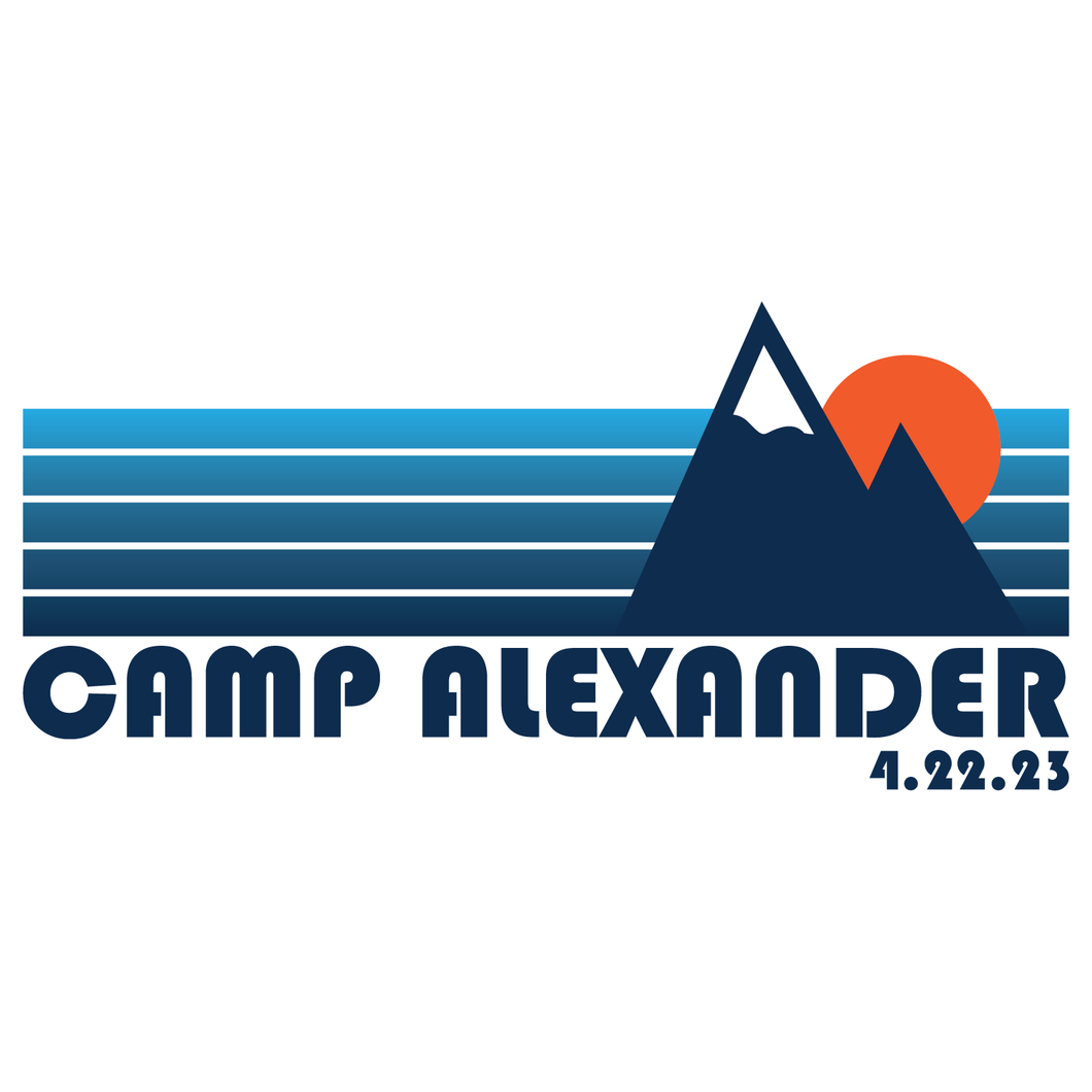Summer Camp Bar Mitzvah Logo Design