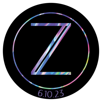 Neon Dream - Iridescent Bar and Bat Mitzvah Logo