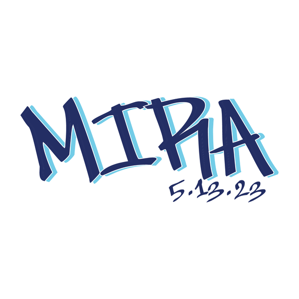 Graffiti Bat Mitzvah Logo Design