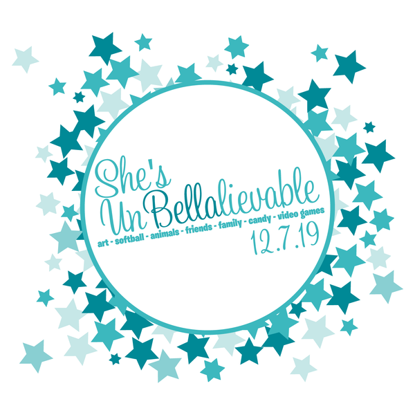 UnBellalievable bat mitzvah logo