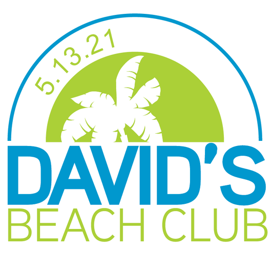 Summer Nautical Beach Mitzvah Logo Design
