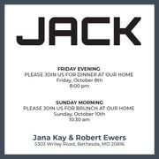 1-SIDED DIGITAL INVITATION/SAVE THE DATE