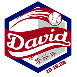 Dinger - Baseball Bar and Bat Mitzvah Logo Design