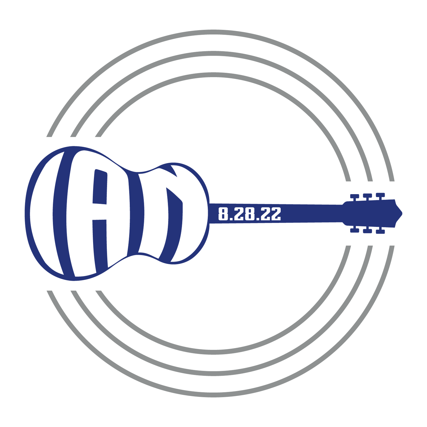 Guitar Hero Bar Mitzvah Logo Design