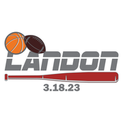 Lax Bro - Lacrosse / Sports Bar Mitzvah Logo Design
