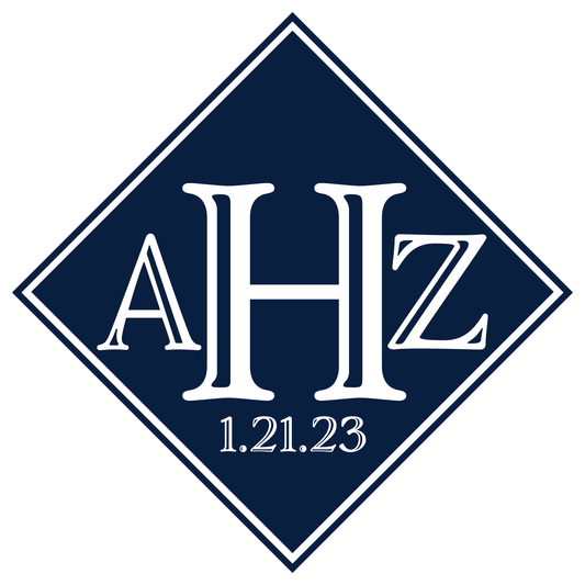 Monogram Series III Bar and Bat Mitzvah Logo