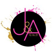 Spray Paint Power Bar and Bat Mitzvah Logo