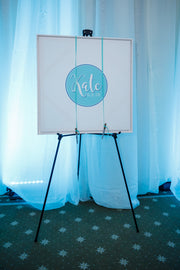 Bar and Bat Mitzvah Sign in Board