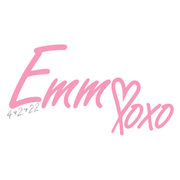 XOXO Bat Mitzvah Logo Design